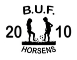BUF_Horsens_logo_sort paa hvid